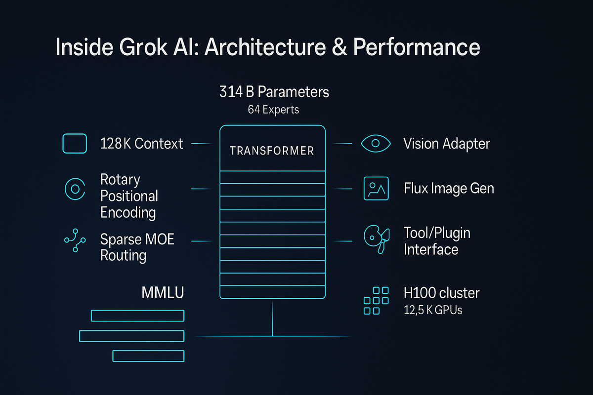 Technical Architecture of Grok: NLP, Machine Learning, and Real-Time Data Integration