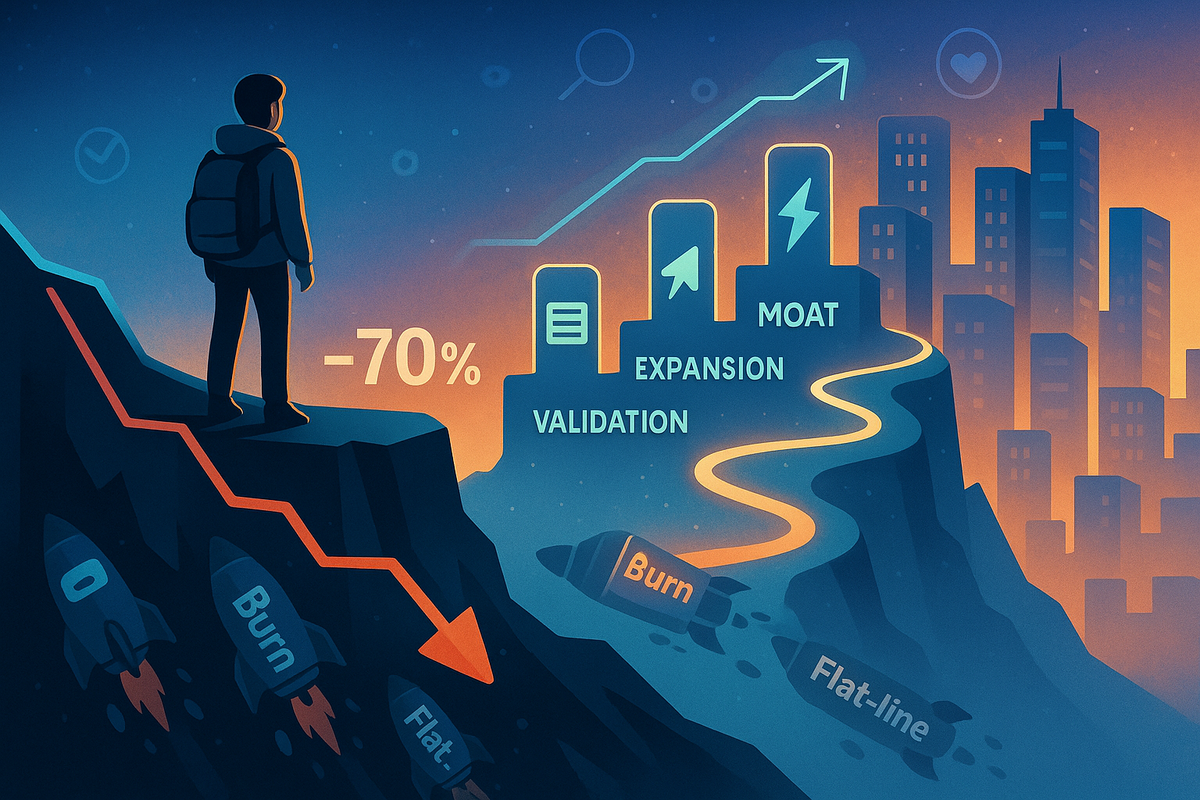 Stage-Based Growth Tactics for B2B SaaS: 1 to 500 Customers (2025 Guide)