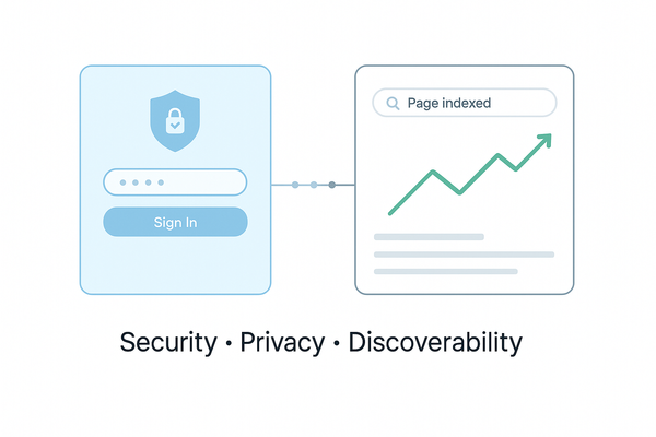 The Ultimate Guide to Authentication Page Implementation: Balancing Security, Privacy, and Search Experience in the AI Era