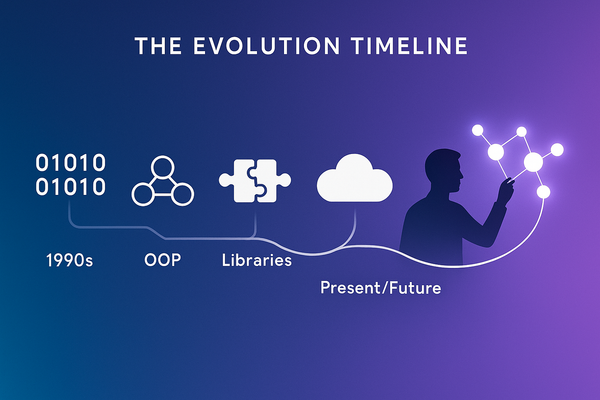 The Evolution of Software Development: From Machine Code to AI Orchestration
