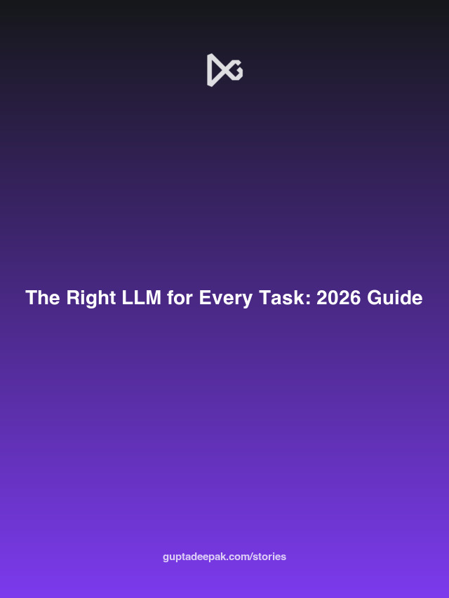 The Right LLM for Every Task: 2026 Guide