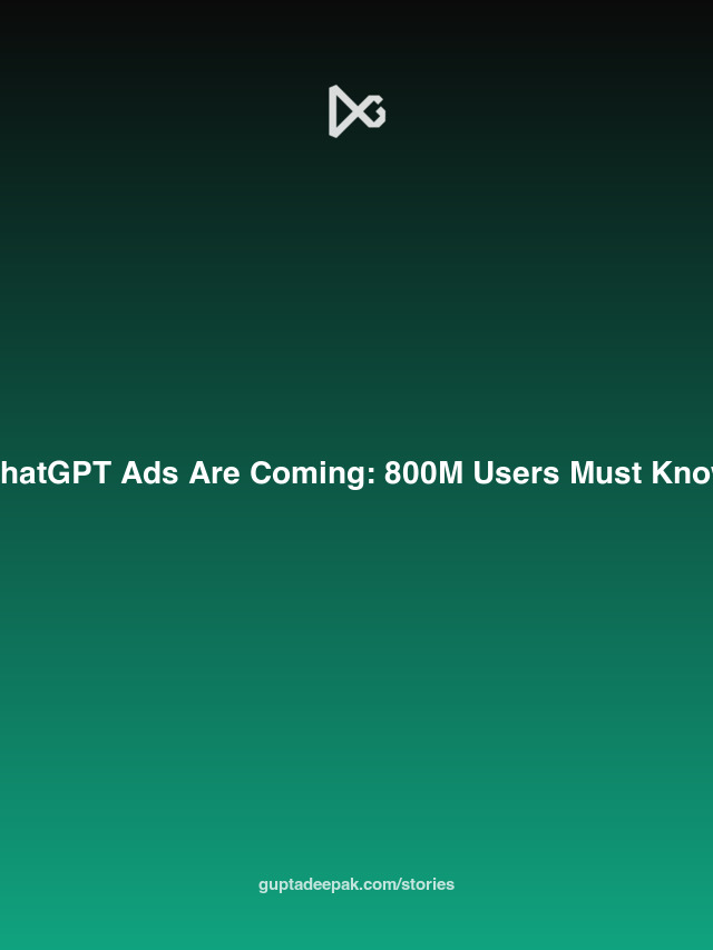 ChatGPT Ads Are Coming: 800M Users Must Know
