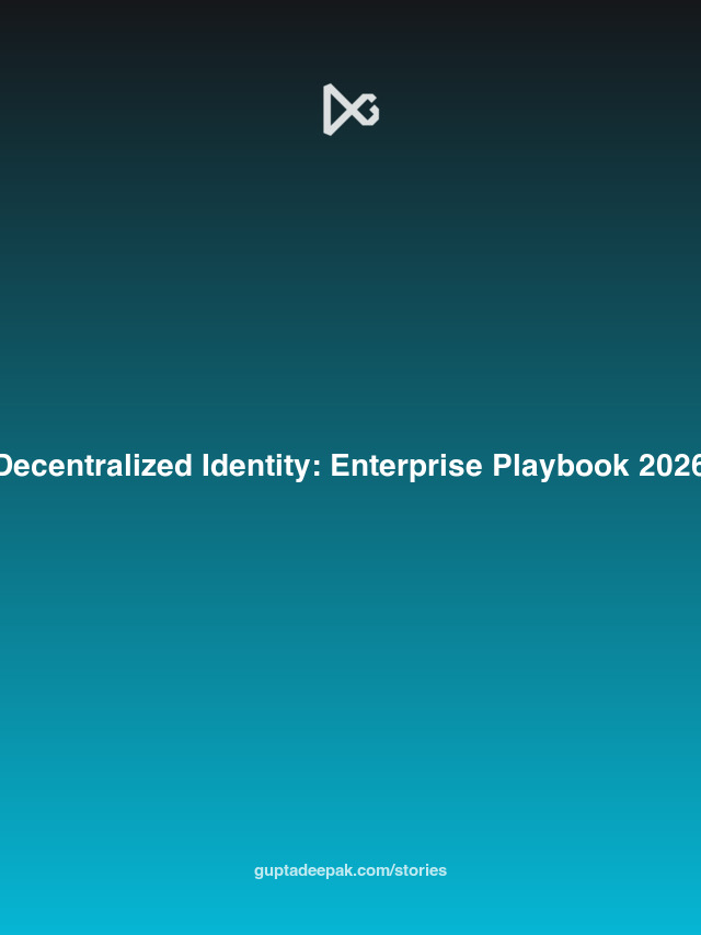 Decentralized Identity: Enterprise Playbook 2026