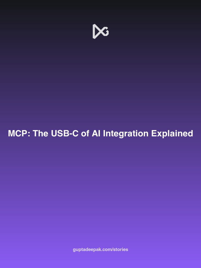 MCP: The USB-C of AI Integration Explained