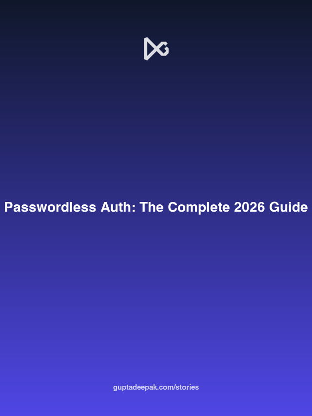 Passwordless Auth: The Complete 2026 Guide