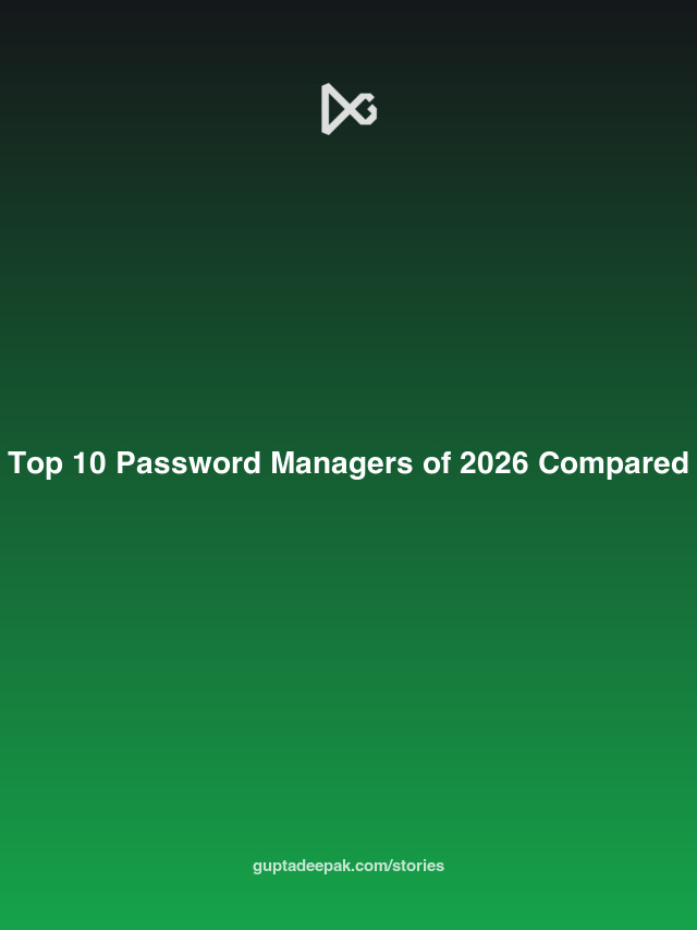 Top 10 Password Managers of 2026 Compared