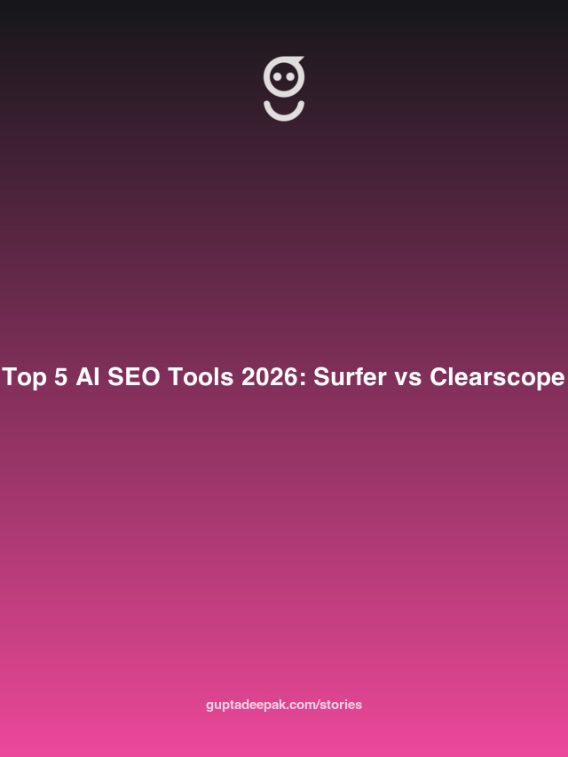 Top 5 AI SEO Tools 2026: Surfer vs Clearscope