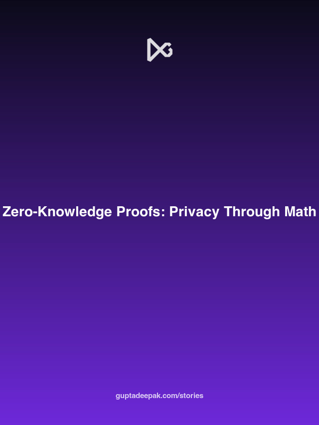 Zero-Knowledge Proofs: Privacy Through Math